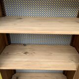 Glass-glazed Parisian wardrobe 1950