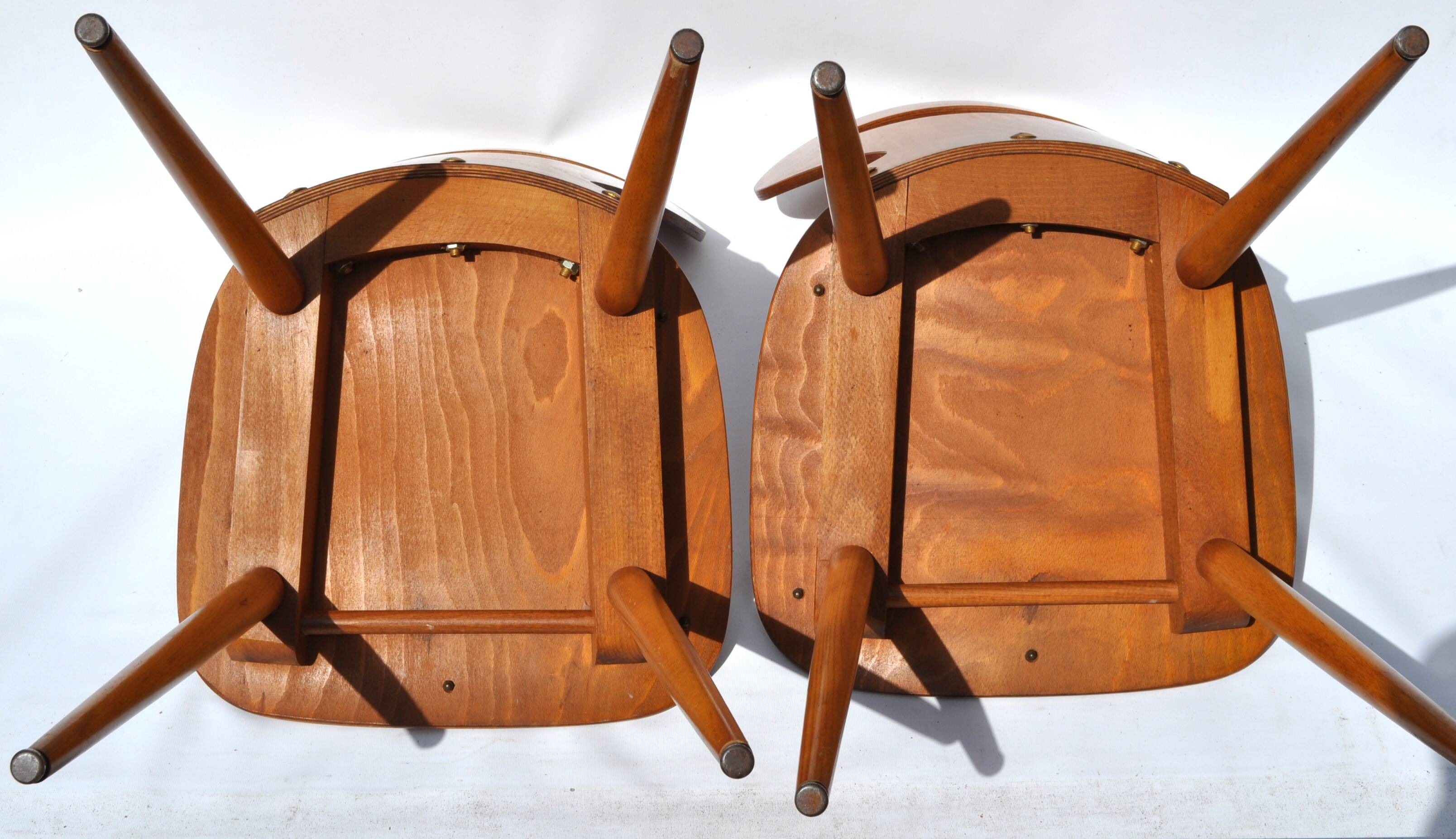 Pair of Baumann Chairs, Ant model - Vintage 1950s