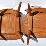 Pair of Baumann Chairs, Ant model - Vintage 1950s