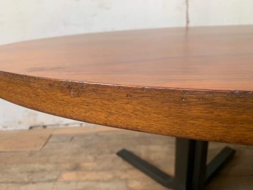 Vintage round table rosewood