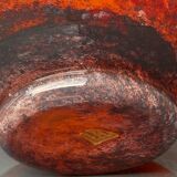 Large art-deco vase le lorrain glassware Daum Nancy 1925