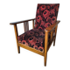 Authentic old vintage reclining relax armchair in very good condition