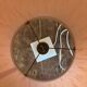 Art Deco marble bedside or living room lamp