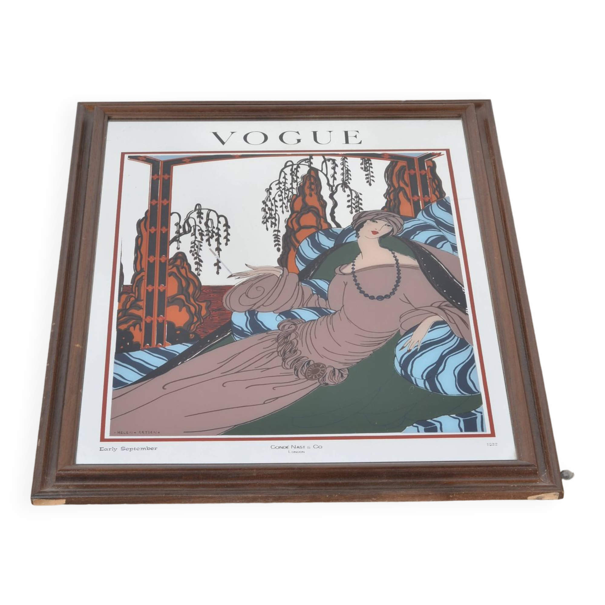 Vogue advertising mirror