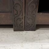 Asian style low furniture carved in solid wood