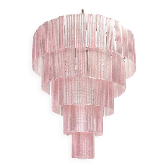 Contemporary Murano Glass Sputnik Chandelier, Mazzega Venini Barovier Style