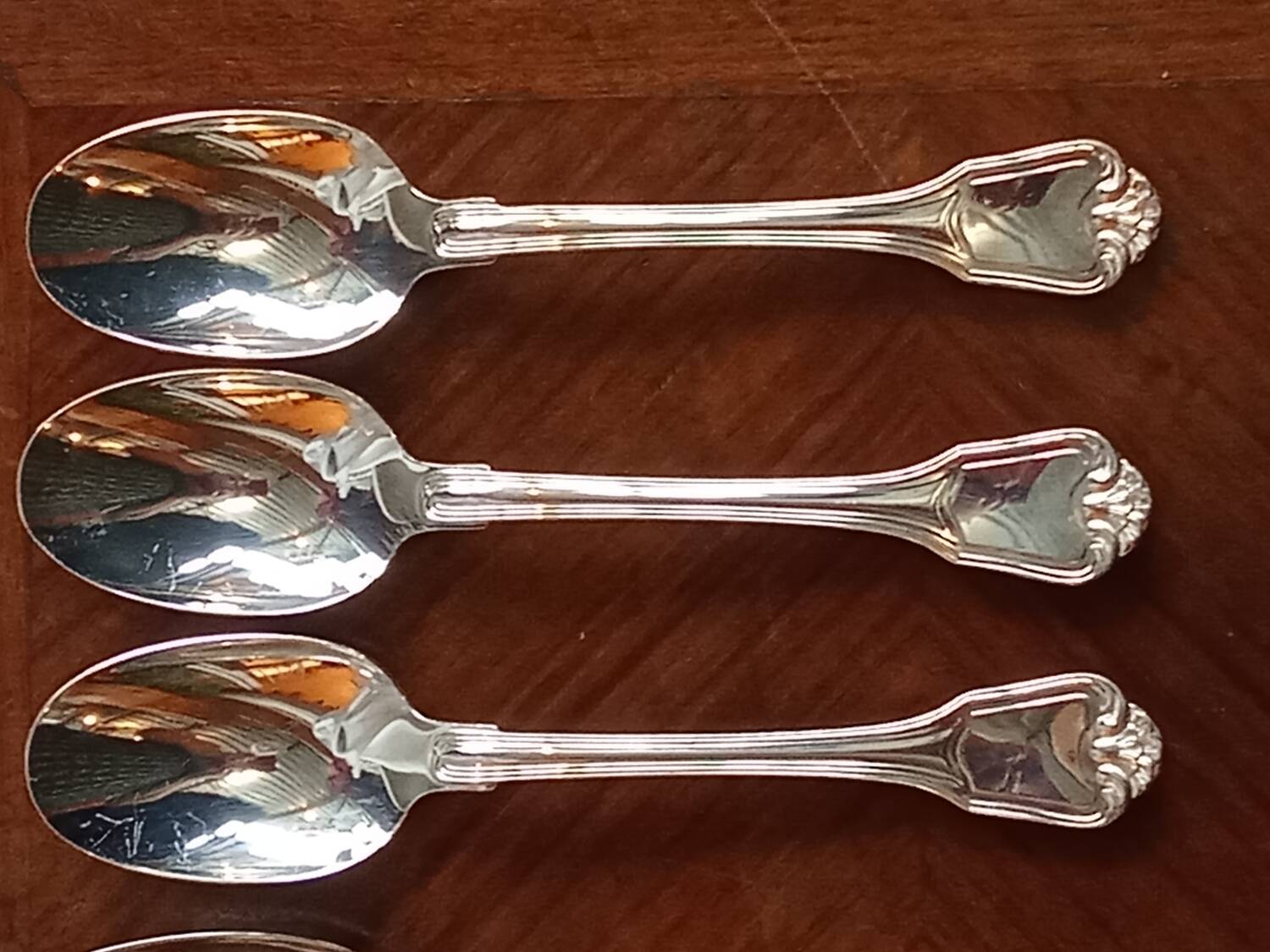 Old Christofle cutlery, Port Royal model, 15 pieces