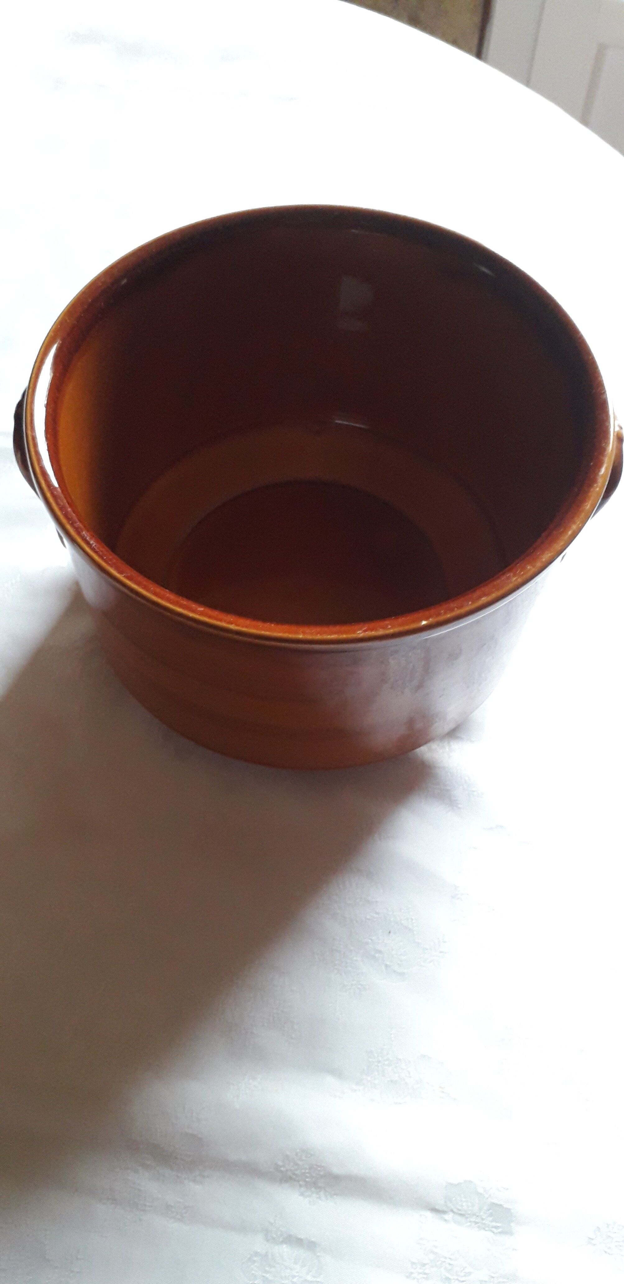 Large ceramic salad bowl/vegetable from St Clément