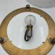 Holophane glass ceiling light