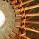 Rattan pendant light