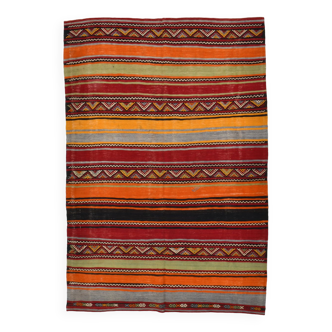 5x7 Kilim Handwoven Rugs, 158x225Cm