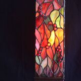 Stained glass lamp in the style of Tiffany