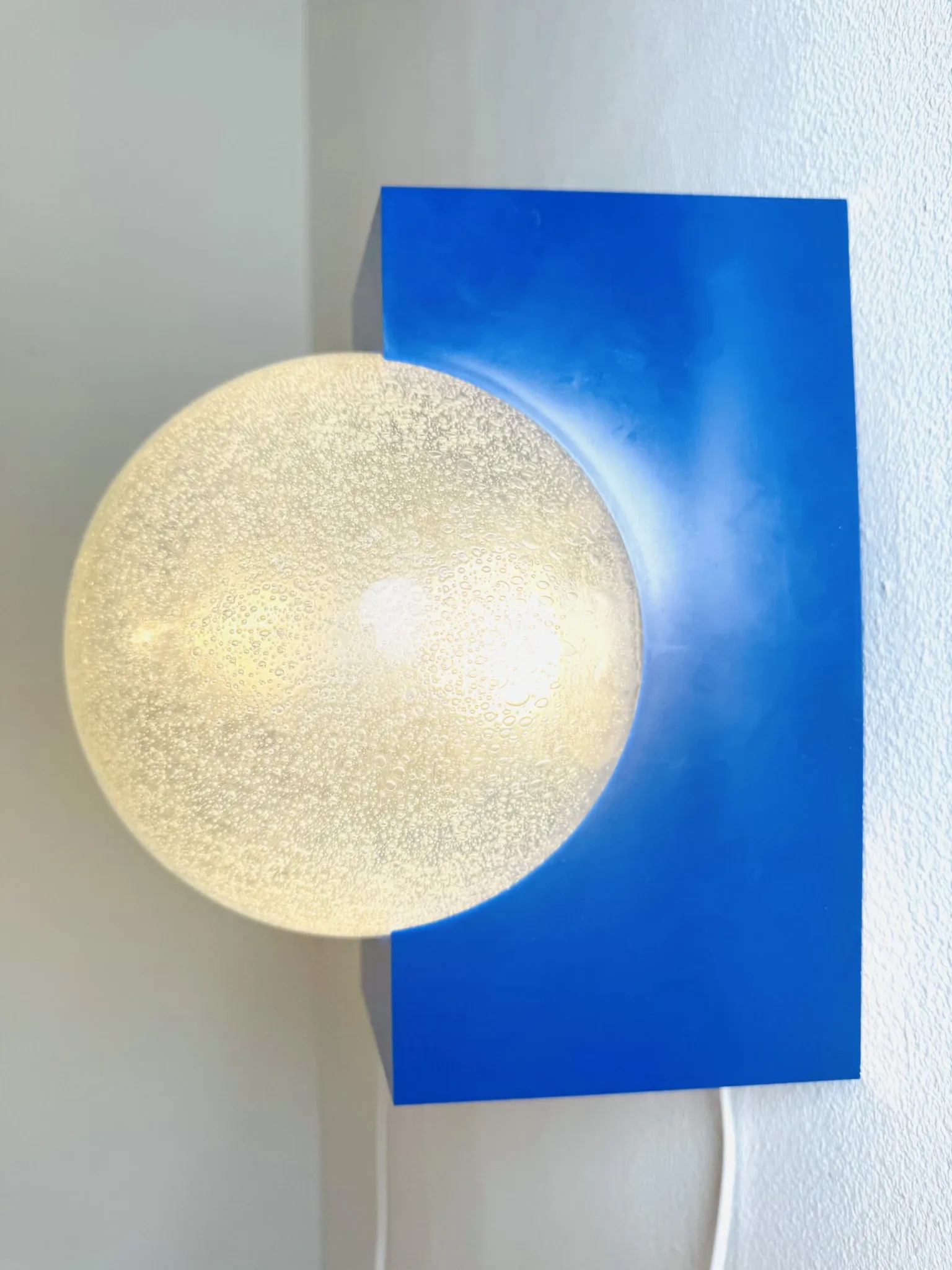 Wall lamp C-1519 'Planetoid' by Raak Amsterdam, Netherlands, 1970s.