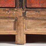 Ancien buffet rouge à deux portes (vers 1900) #50