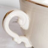 Digoin Sarreguemines pink tea/coffee cup