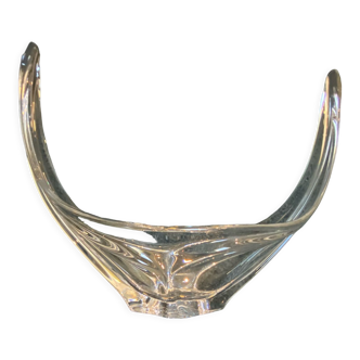 Coupe vide poche corbeille cristal de Sevres