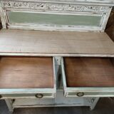 Patinated buffet service
