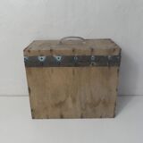 Marine wooden tool chest