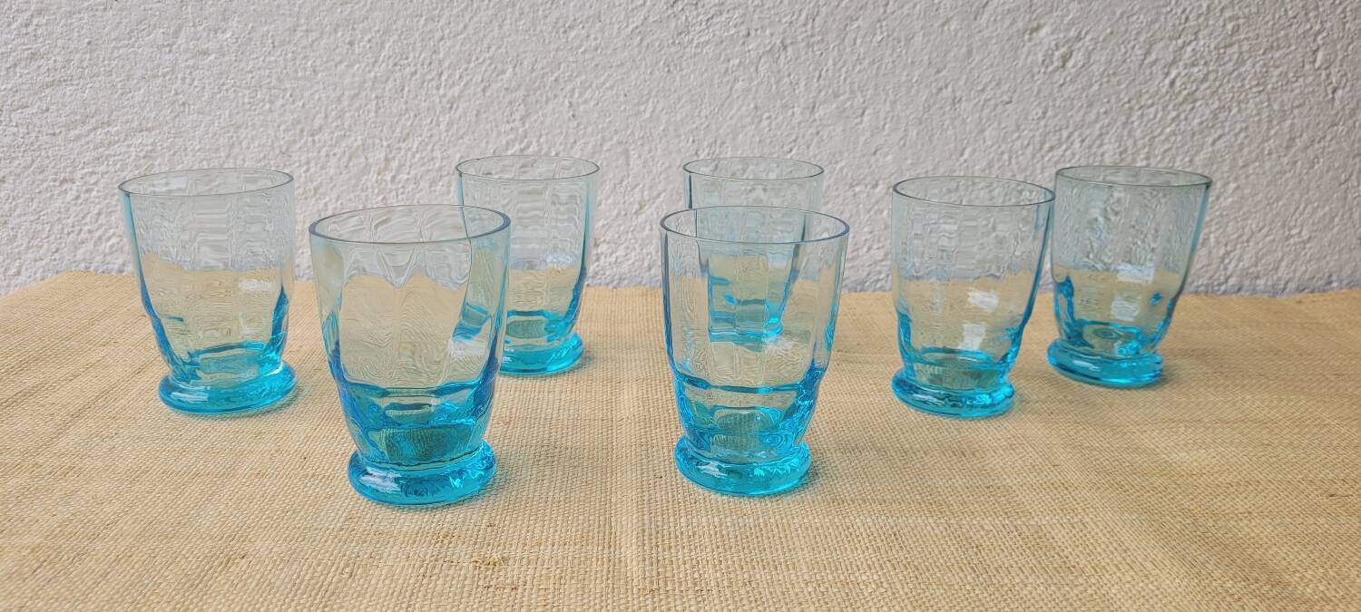 40's blown glasses