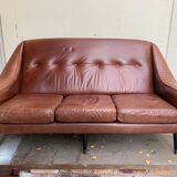 60s leather sofa
