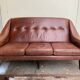 60s leather sofa