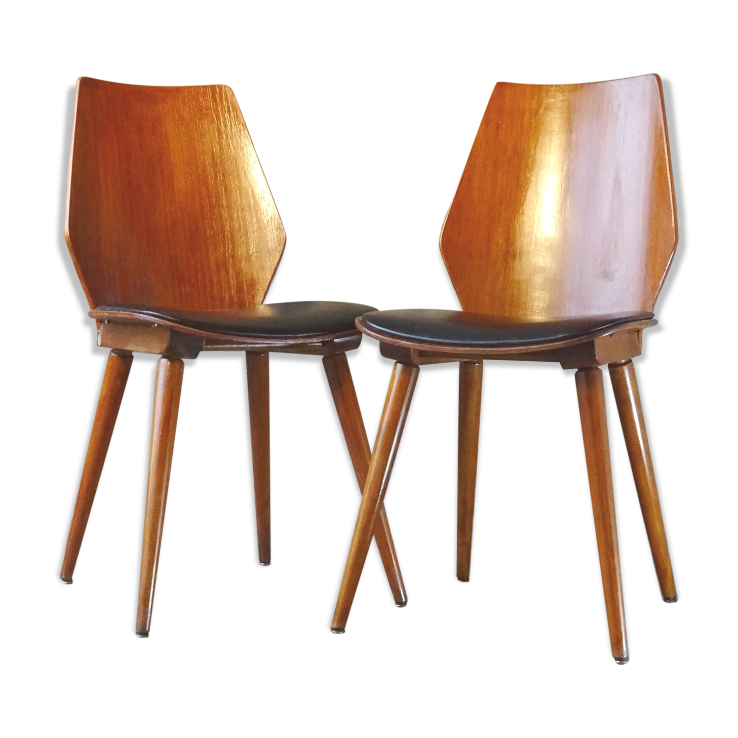 2 baumann chairs 800 Max Bill 1970