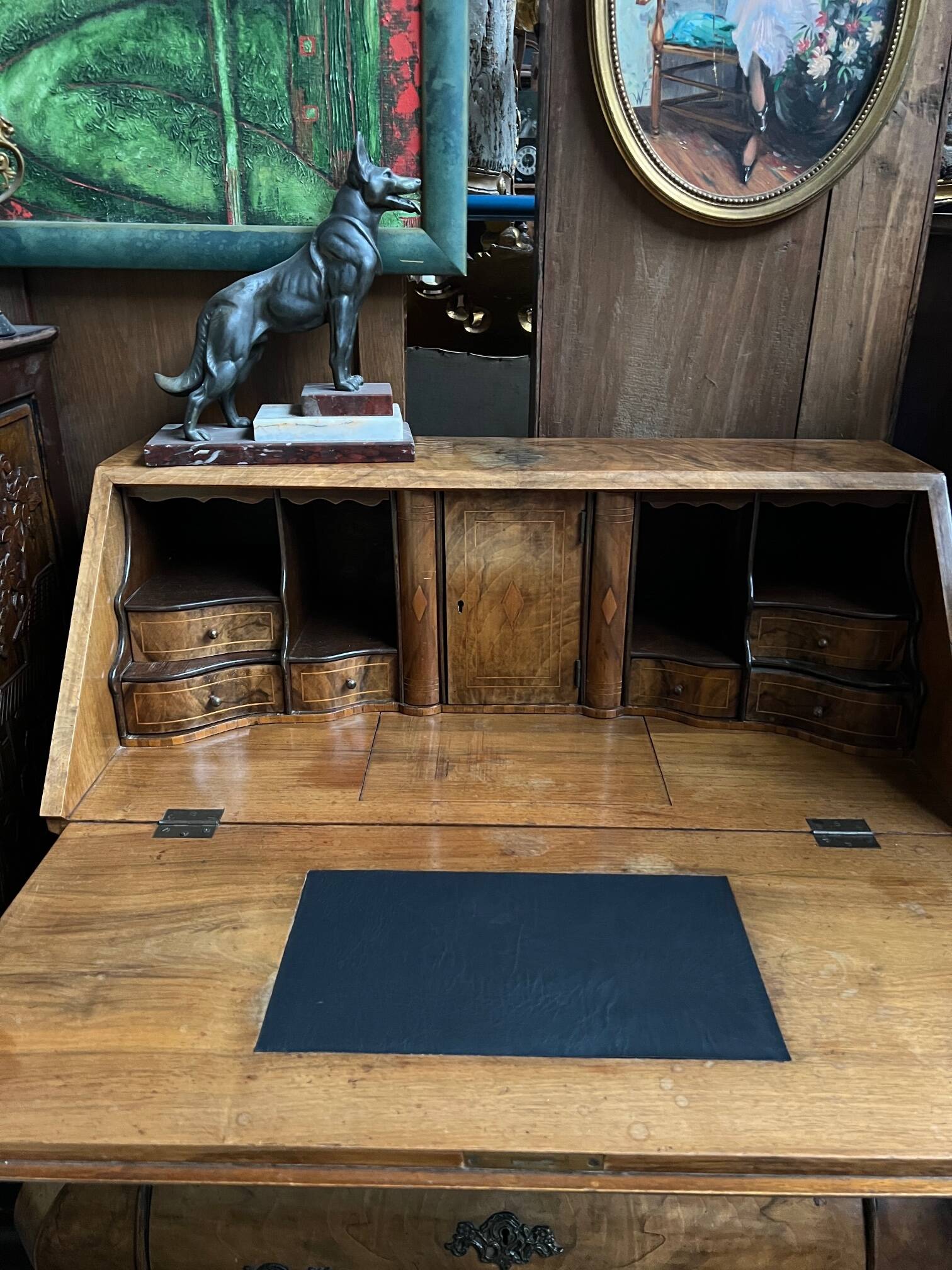 Dutch baroque rococo secretary