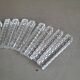 12 faceted glass knife rests