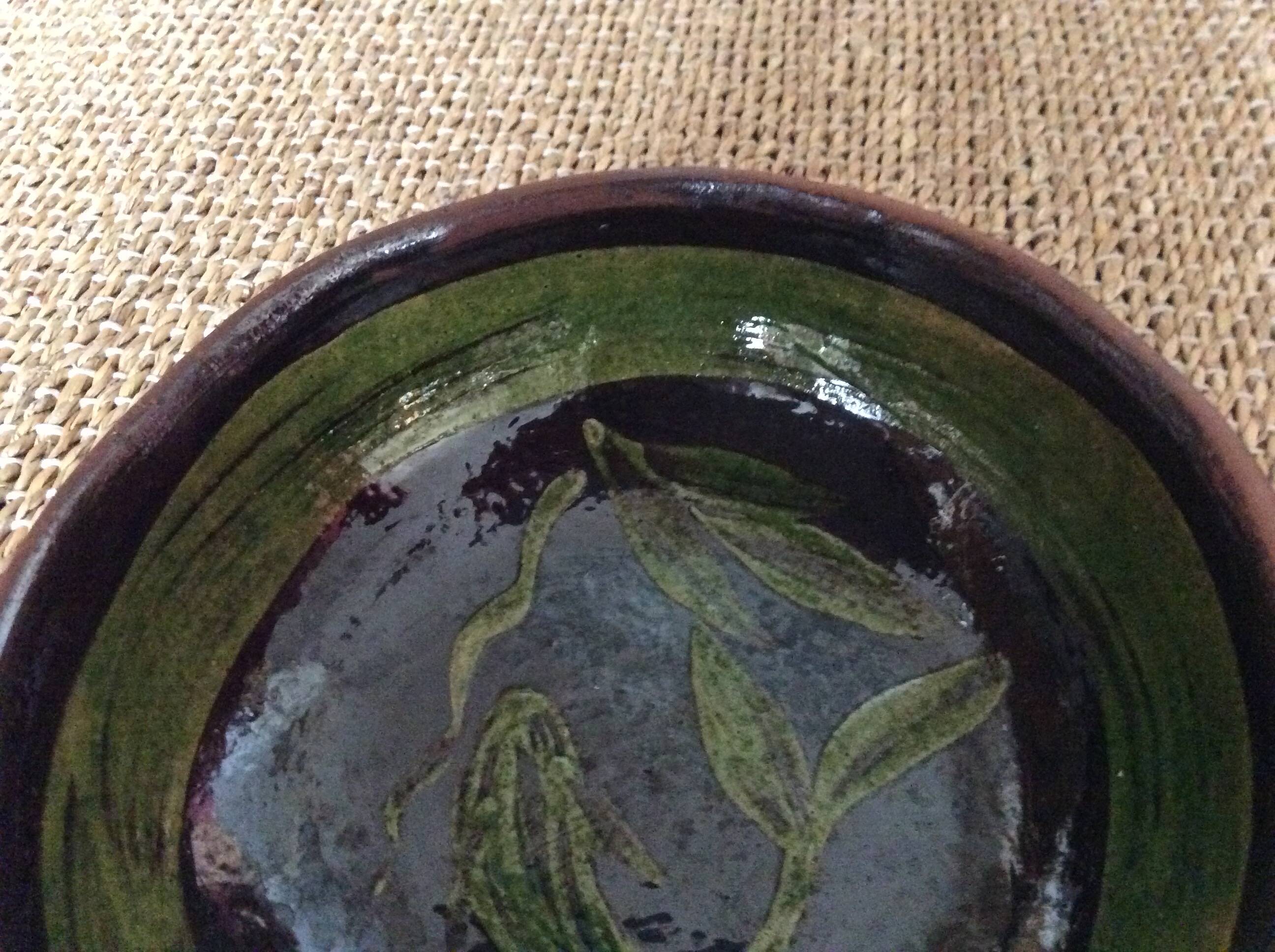Mexican terracotta dish