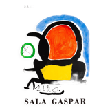 Joan miro: sala gaspar 1970, poster in original signed lithograph