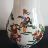 Polychrome Chinese vase