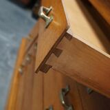 Oak Apothecary Cabinet, Netherlands, 1930s