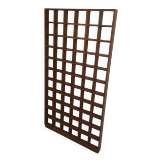 Exotic wood room divider
