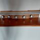 coat rack, sandblasted wooden and metal coat hooks