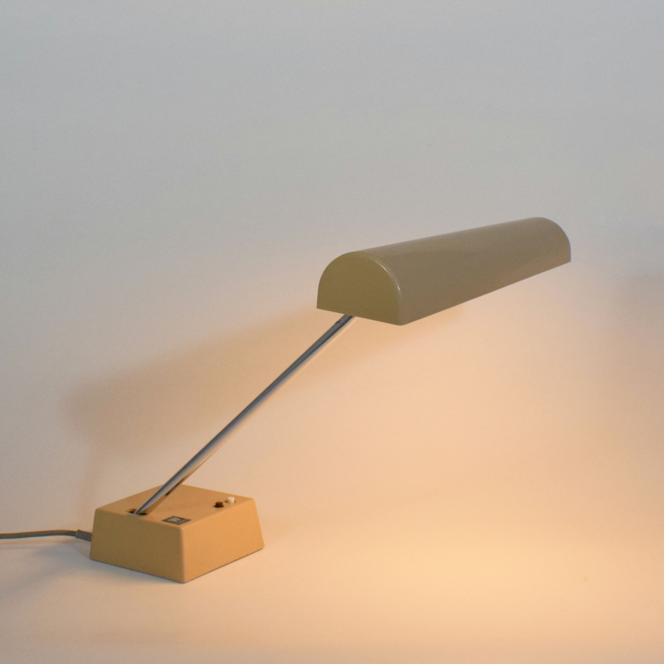 Wolfgang Tuempel 'Odette' office lamp by Waldmann, New Bauhaus, 1960