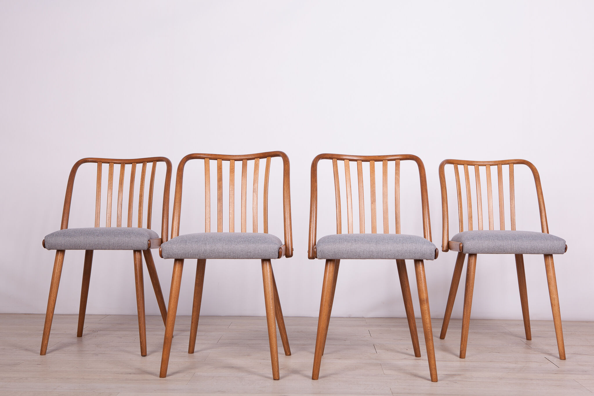 Dining Chairs by Antonín Šuman for Ton, 1960s, Set of 4