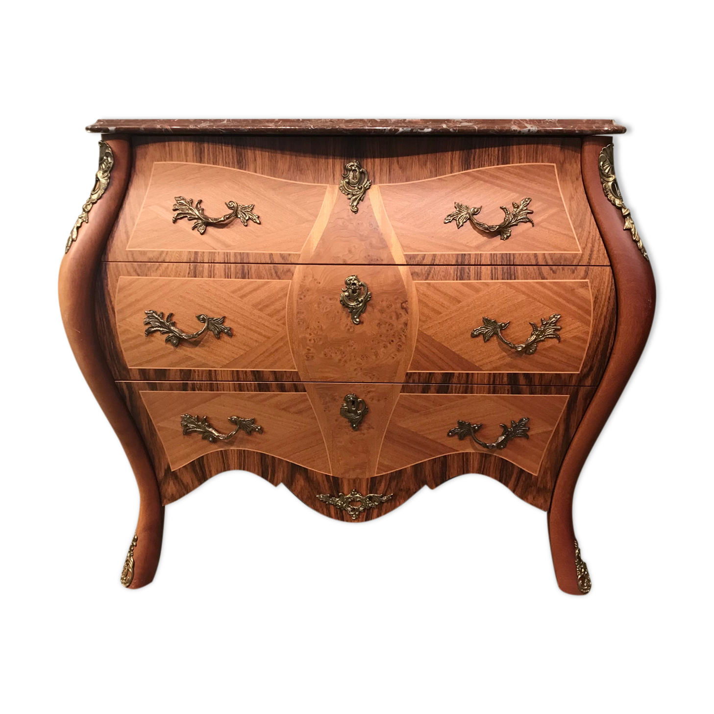 3-drawer neo-baroque dresser circa 1960