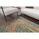 Vintage Turkish Oushak Handmade Wool Cotton Orange Area Rug  116x172