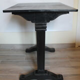 Black bistro table
