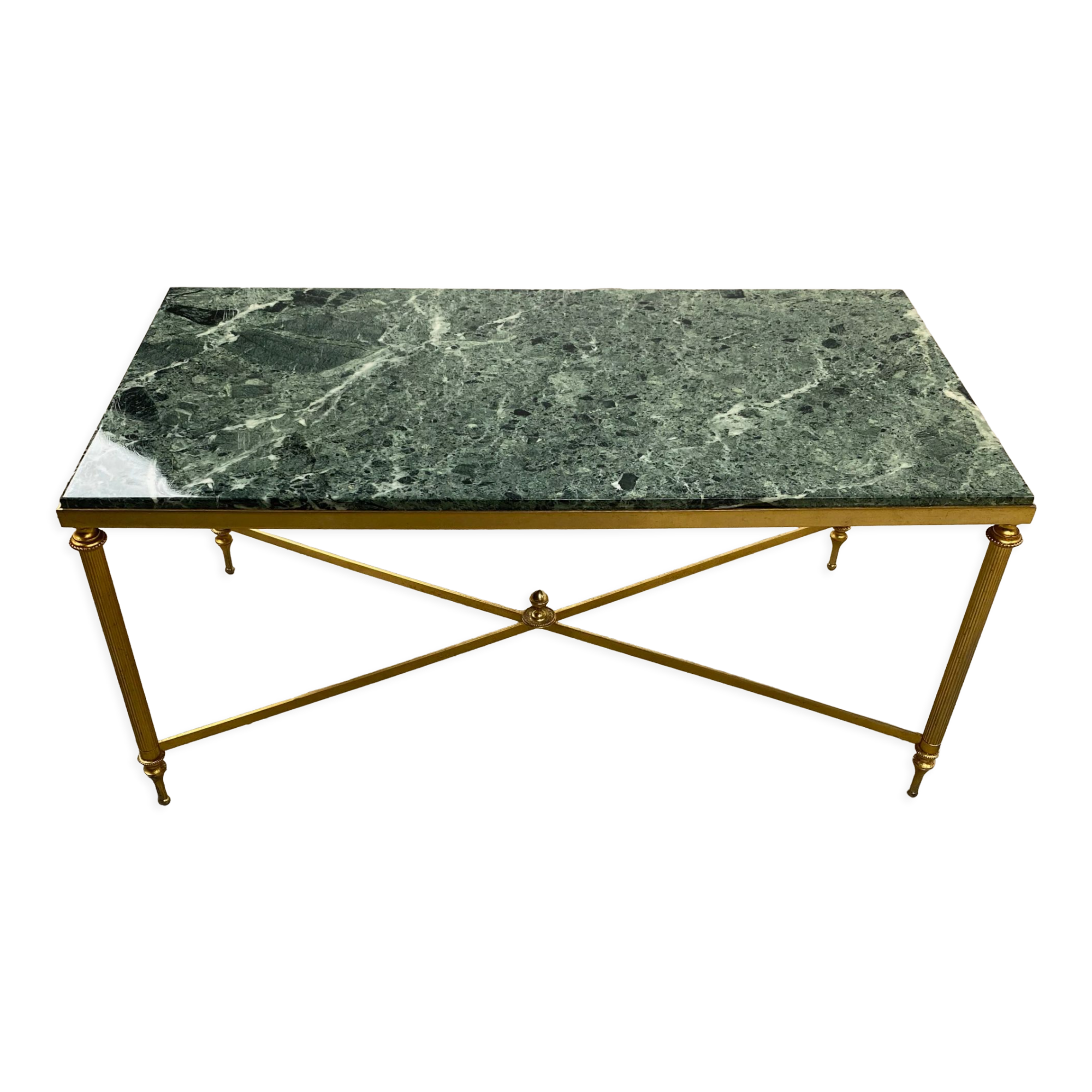 Marble and bronze coffee table 1960