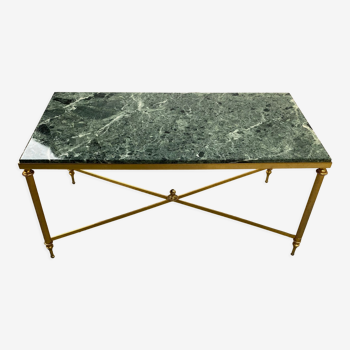 Marble and bronze coffee table 1960