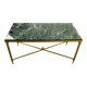 Marble and bronze coffee table 1960