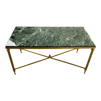 Marble and bronze coffee table 1960
