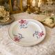 Antique serving dish in Saint-Amand earthenware (Nord)