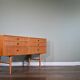 Midcentury Meredew Sideboard / Chest Of Drawers In Oak. Vintage Modern