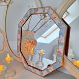 Vintage octagon mirror