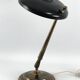 Lampe de table Lumi Milano, en laiton et laque du milieu du siècle