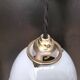 Opaline pendant lights