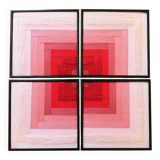 Tableau tissé Floraison – Collection « Mosaïques »