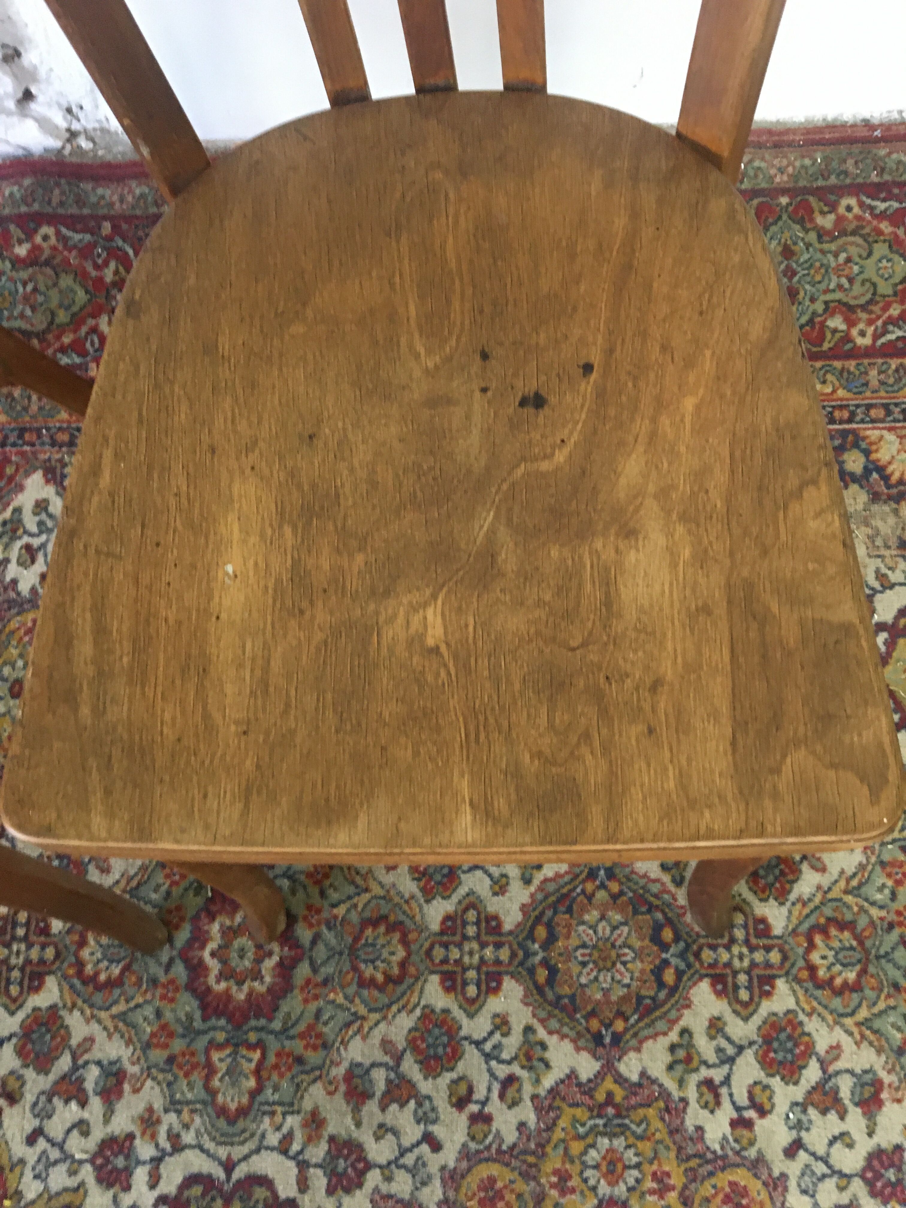 Paire de chaises bistrot Baumann